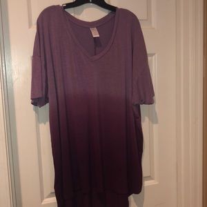Lane Bryant high low shirt